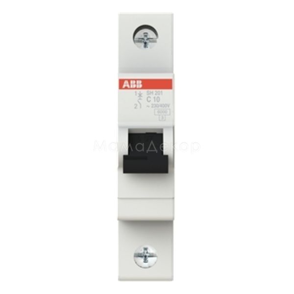 Автоматичний вимикач ABB 2CDS211001R0104 SH200 SH201-C10