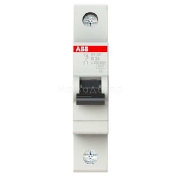 Автоматичний вимикач ABB 2CDS211001R0255 SH200 SH201-B25