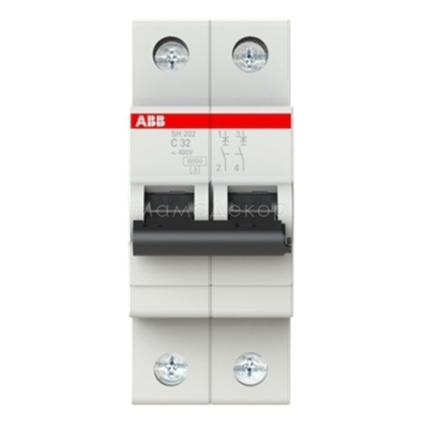 Автоматичний вимикач ABB 2CDS212001R0324 SH200 SH202-C32