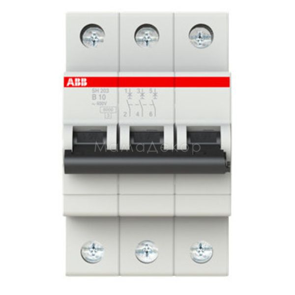 Автоматичний вимикач ABB 2CDS213001R0105 SH200 SH203-B10