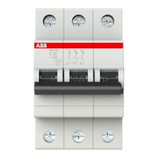 Автоматичний вимикач ABB 2CDS213001R0324 SH200 SH203-C32