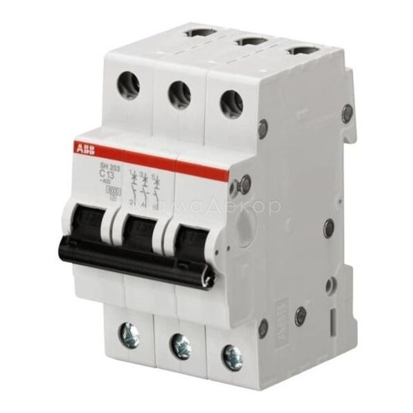 Автоматичний вимикач ABB 2CDS213001R0504 SH200 SH203-C50
