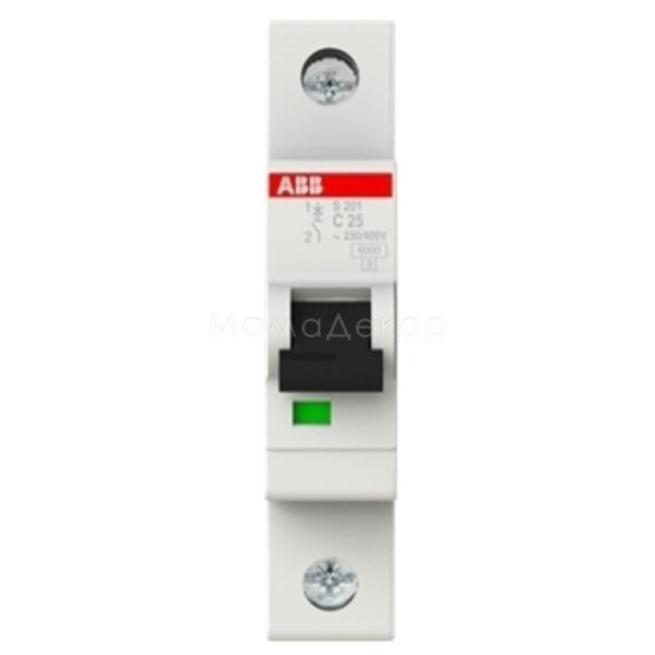 Автоматичний вимикач ABB 2CDS251001R0254 S200 S201-C25