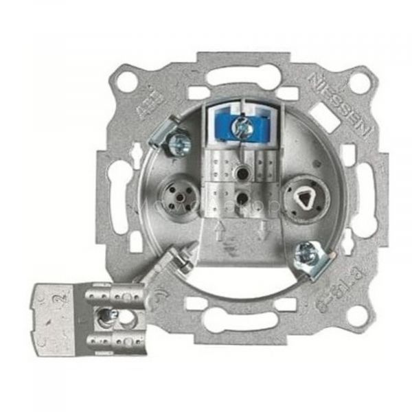 Розетка TV прохідна ABB 2CLA815070A1001 Sky 8150.7