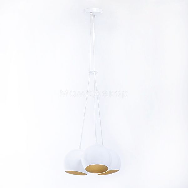Подвесной светильник Atmolight 1311213 Bowl C150-3 White/Gold