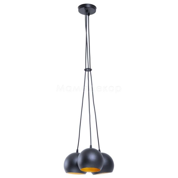 Подвесной светильник Atmolight 1311214 Bowl C150-3 Black/Gold