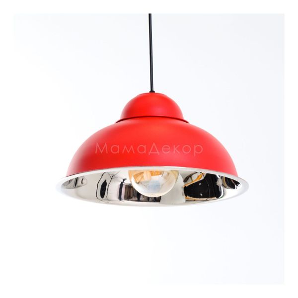 Подвесной светильник Atmolight 1391165 Bell P360 Red/Steel