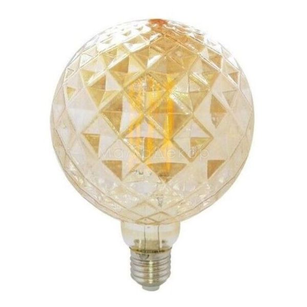 Лампа світлодіодна Azzardo AZ1895 потужністю 6W. Типорозмір — G125 з цоколем E27, температура кольору — 2200K