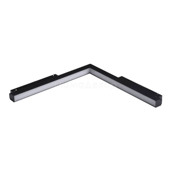 Магнітний трековий світильник Azzardo AZ5499 Alfa Saga II Track Magnetic Corner B 25W 4000K BK