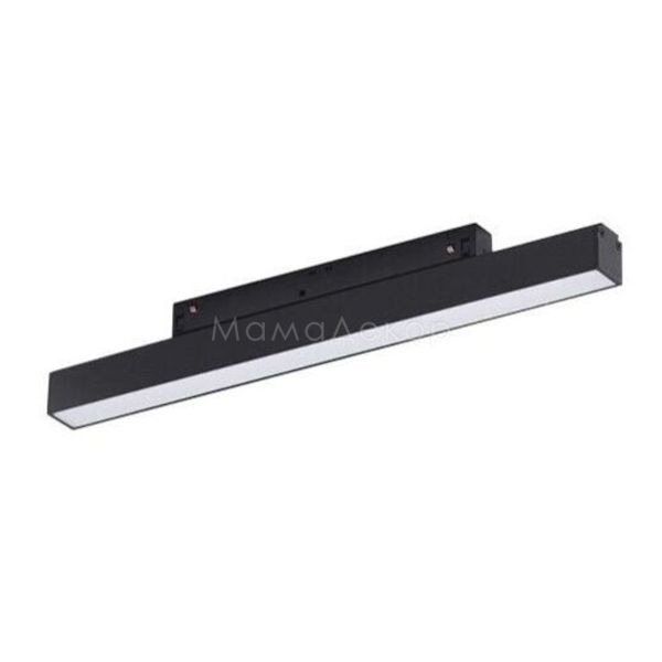 Магнітний трековий світильник Azzardo AZ6236 ALFA SAGA TRACK MAGNETIC 2LINE 12W CCT SWITCH DIM BK