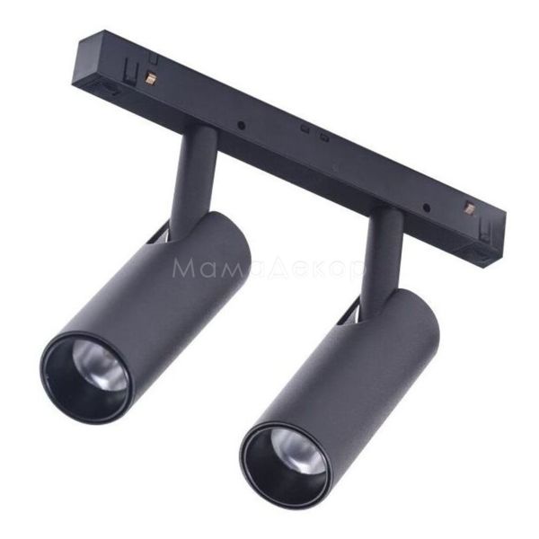 Магнітний трековий світильник Azzardo AZ6252 ALFA NIKO 2 TRACK MAGNETIC 2LINE 2X7W CCT SWITCH DIM BK