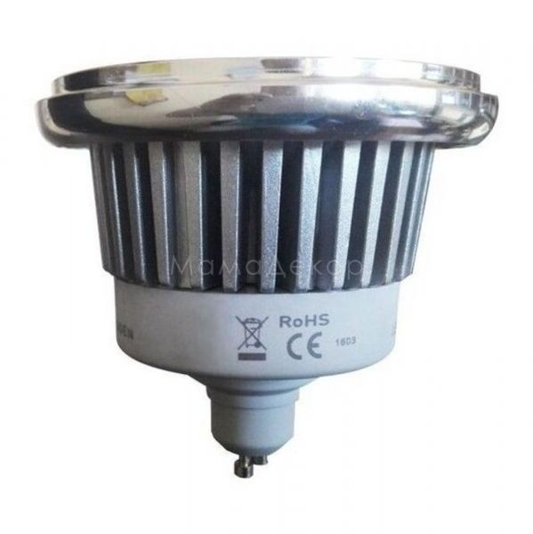 Лампа светодиодная  диммируемая Azzardo LL110154 мощностью 15W. Типоразмер — ES111 с цоколем GU10, температура цвета — 3000K