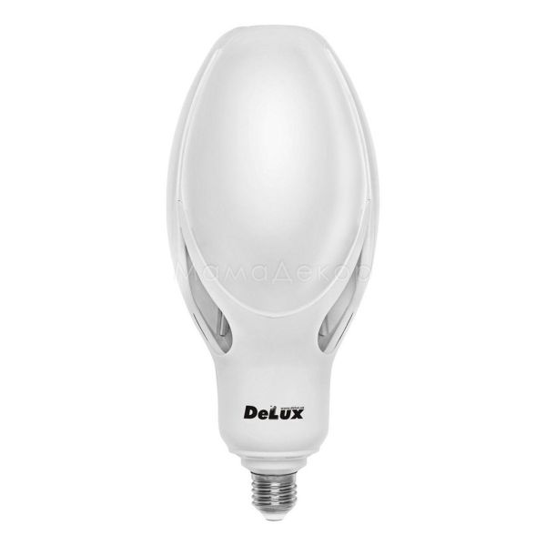 Лампа світлодіодна Delux 90011620 потужністю 60W з серії Olive. Типорозмір — ED17 з цоколем E27, температура кольору — 6000K