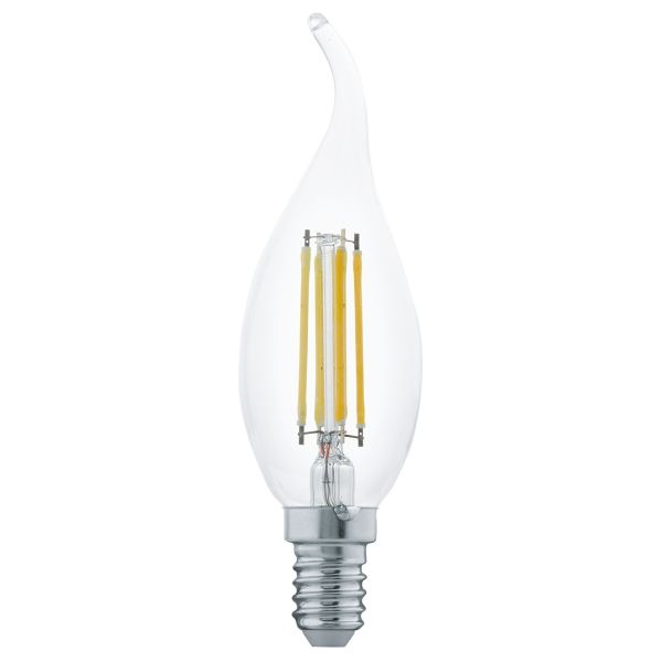 Лампа світлодіодна Eglo 110017 потужністю 4W. Типорозмір — CF35 з цоколем E14, температура кольору — 2700К
