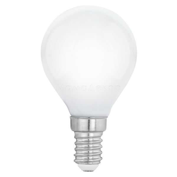 Лампа светодиодная Eglo 110046 мощностью 4W. Типоразмер — P45 с цоколем E14, температура цвета — 2700K