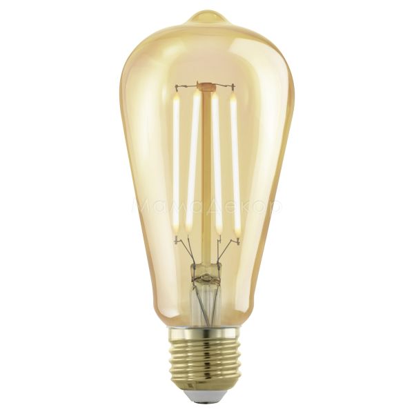 Лампа світлодіодна Eglo 110067 потужністю 4W. Типорозмір — ST64 з цоколем E27, температура кольору — 1700K