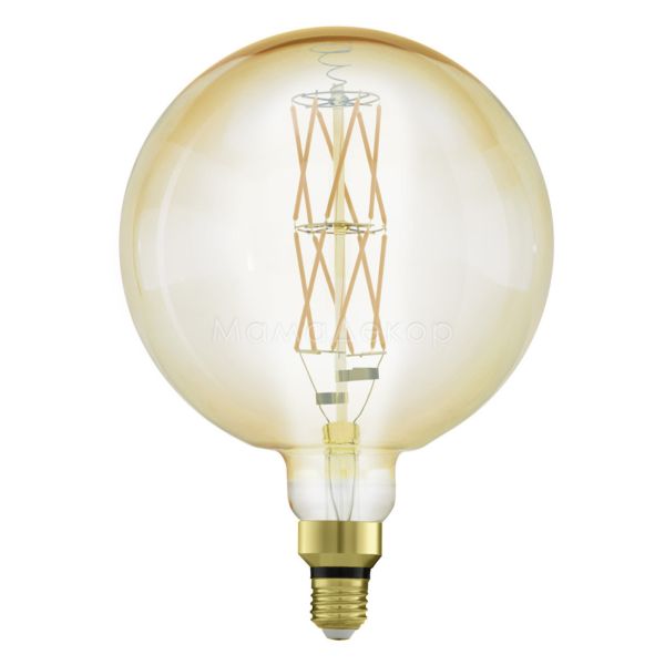 Лампа светодиодная Eglo 110112 мощностью 8W из серии LM LED E27 - V1. Типоразмер — G200 с цоколем E27, температура цвета — 2100K