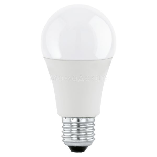 Лампа світлодіодна Eglo 110135 потужністю 11W. Типорозмір — A60 з цоколем E27, температура кольору — 3000K