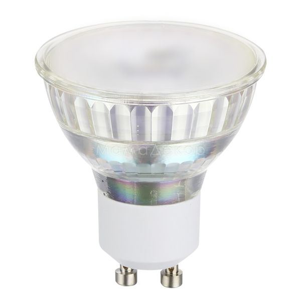 Лампа светодиодная Eglo 110142 мощностью 4.6W. Типоразмер — MR16 с цоколем GU10, температура цвета — 3000K