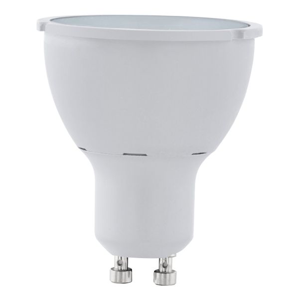 Лампа світлодіодна Eglo 110178 потужністю 4.8W. Типорозмір — MR16 з цоколем GU10, температура кольору — 3000K