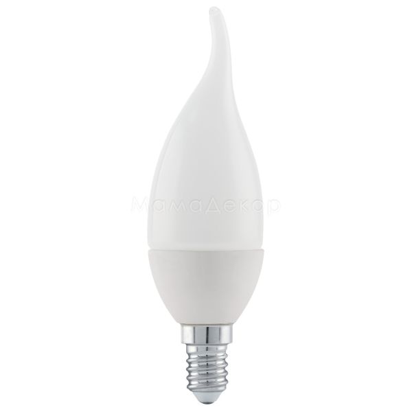 Лампа світлодіодна Eglo 11422 потужністю 4W. Типорозмір — T37 з цоколем E14, температура кольору — 3000K