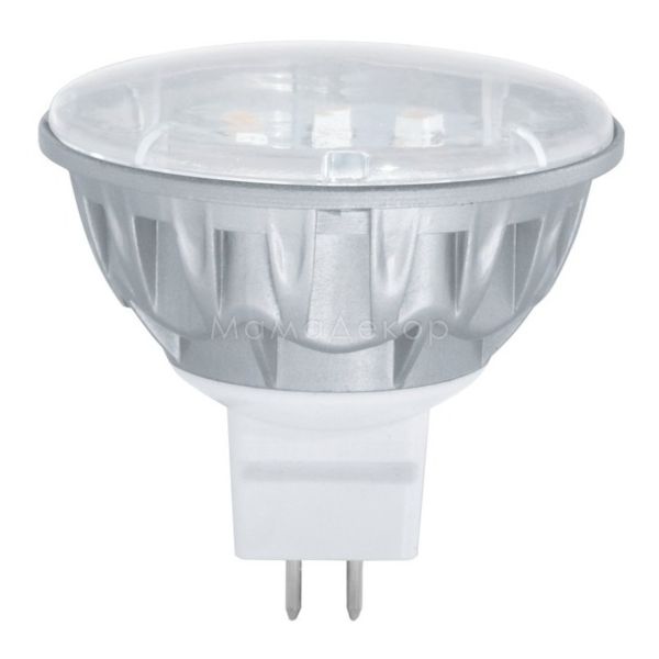 Лампа світлодіодна Eglo 11437 потужністю 5W. Типорозмір — MR16 з цоколем GU5.3, температура кольору — 3000K