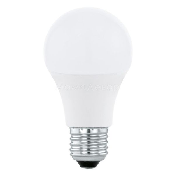 Лампа светодиодная Eglo 11479 мощностью 5.5W. Типоразмер — A60 с цоколем E27, температура цвета — 4000K