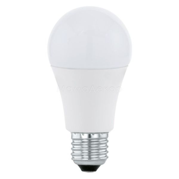 Лампа світлодіодна Eglo 11481 потужністю 10W. Типорозмір — A60 з цоколем E27, температура кольору — 4000K