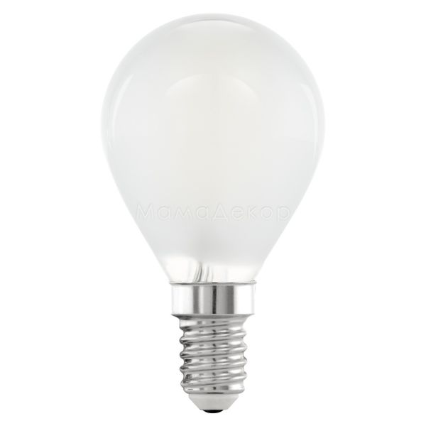 Лампа светодиодная Eglo 11533 мощностью 4W. Типоразмер — P45 с цоколем E14, температура цвета — 2700K