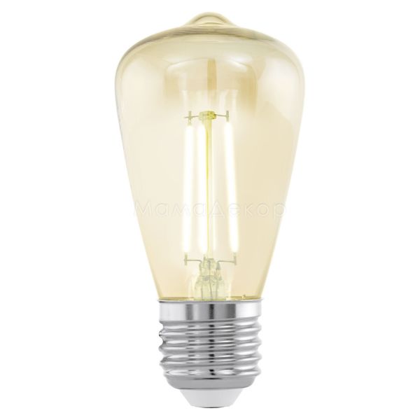 Лампа светодиодная Eglo 11553 мощностью 3.5W. Типоразмер — ST48 с цоколем E27, температура цвета — 2200K