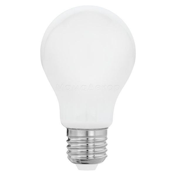 Лампа світлодіодна Eglo 11596 потужністю 8W. Типорозмір — A60 з цоколем E27, температура кольору — 2700K