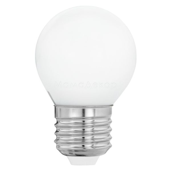 Лампа светодиодная Eglo 11605 мощностью 4W. Типоразмер — G45 с цоколем E27, температура цвета — 2700K