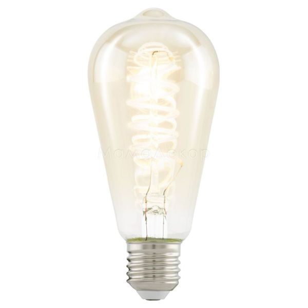 Лампа світлодіодна Eglo 11681 потужністю 4W. Типорозмір — ST64 з цоколем E27, температура кольору — 2200K