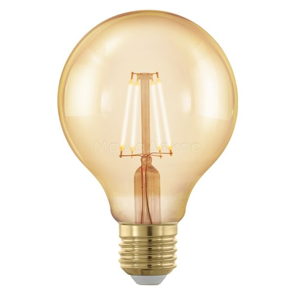 Лампа світлодіодна Eglo 11692 потужністю 4W. Типорозмір — G80 з цоколем E27, температура кольору — 1700K