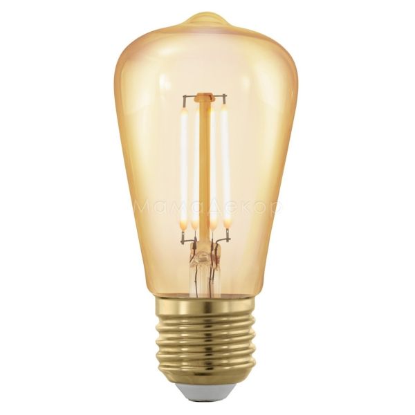 Лампа светодиодная Eglo 11695 мощностью 4W. Типоразмер — ST48 с цоколем E27, температура цвета — 1700K