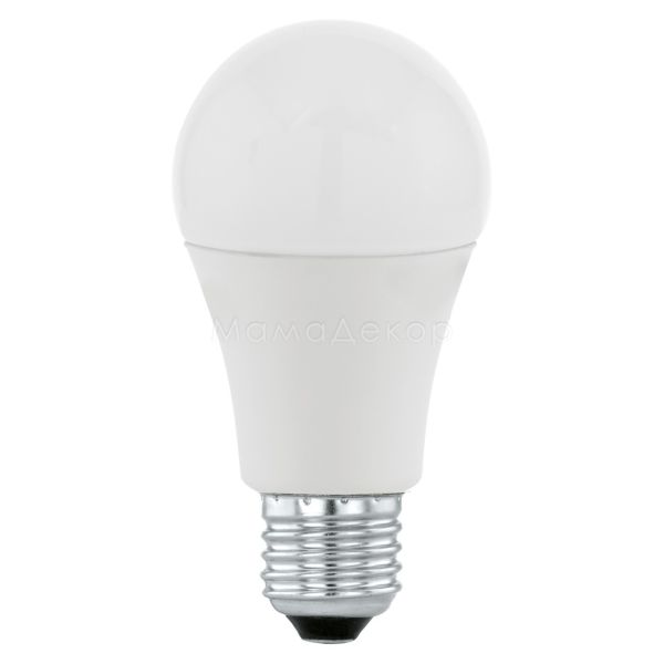 Лампа светодиодная Eglo 11714 мощностью 9.5W. Типоразмер — A60 с цоколем E27, температура цвета — 3000K