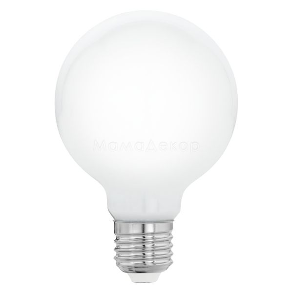 Лампа світлодіодна Eglo 11769 потужністю 7W. Типорозмір — G80 з цоколем E27, температура кольору — 2700K