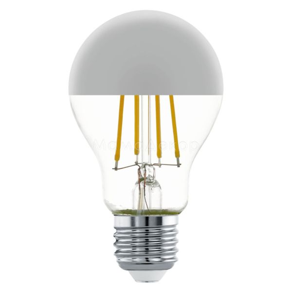 Лампа світлодіодна Eglo 11834 потужністю 7W. Типорозмір — A60 з цоколем E27, температура кольору — 2700K