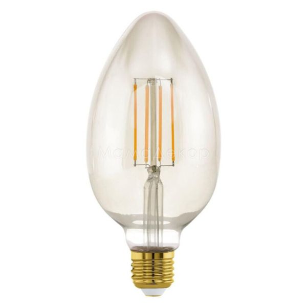 Лампа світлодіодна Eglo 11836 потужністю 4W. Типорозмір — B80 з цоколем E27, температура кольору — 2200K