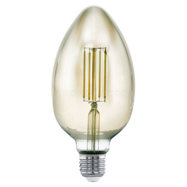 Лампа світлодіодна Eglo 11839 потужністю 4W. Типорозмір — B80 з цоколем E27, температура кольору — 3000K