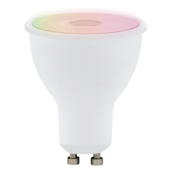 Лампа світлодіодна Eglo 11856 потужністю 5W з серії LM LED GU10 - V1. Типорозмір — MR16 з цоколем GU10, температура кольору — RGB+2200K-6500K