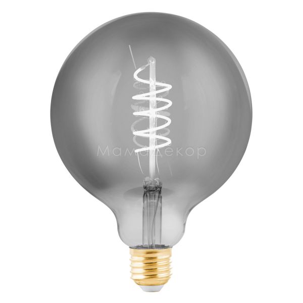 Лампа светодиодная Eglo 11873 мощностью 4W из серии Lm LED E27 - V1. Типоразмер — G125 с цоколем E27, температура цвета — 2200K