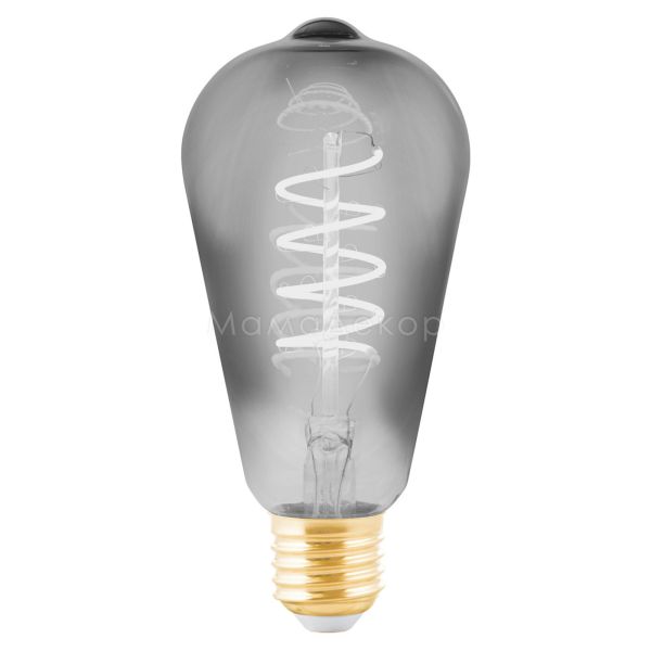 Лампа светодиодная Eglo 11874 мощностью 4W из серии Lm LED E27 - V1. Типоразмер — ST64 с цоколем E27, температура цвета — 2200K