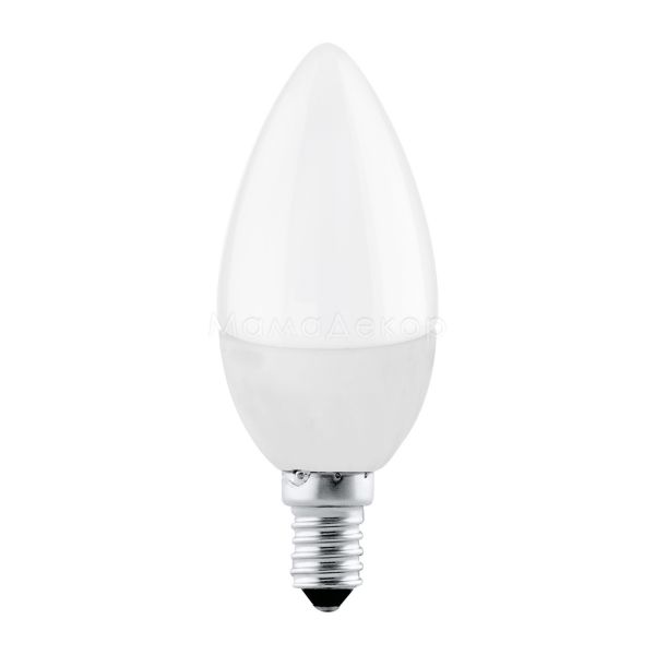 Лампа светодиодная Eglo 11926 мощностью 5W из серии Lm LED E14 - V1. Типоразмер — C37 с цоколем E14, температура цвета — 4000K