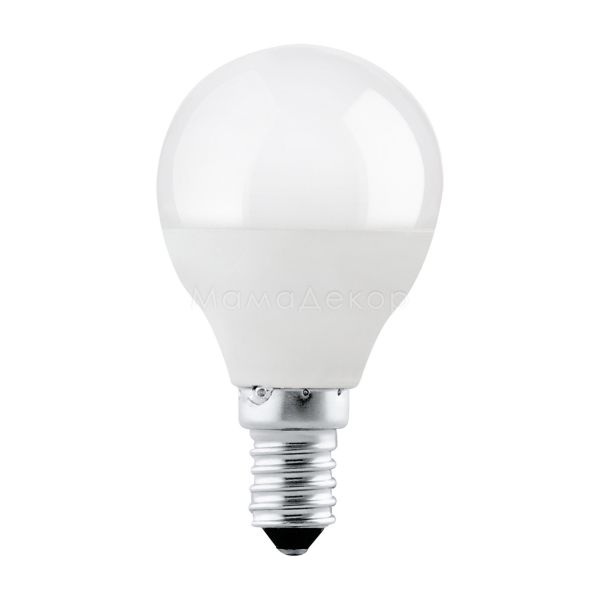 Лампа светодиодная Eglo 11927 мощностью 5W из серии Lm LED E14 - V1. Типоразмер — P45 с цоколем E14, температура цвета — 4000K