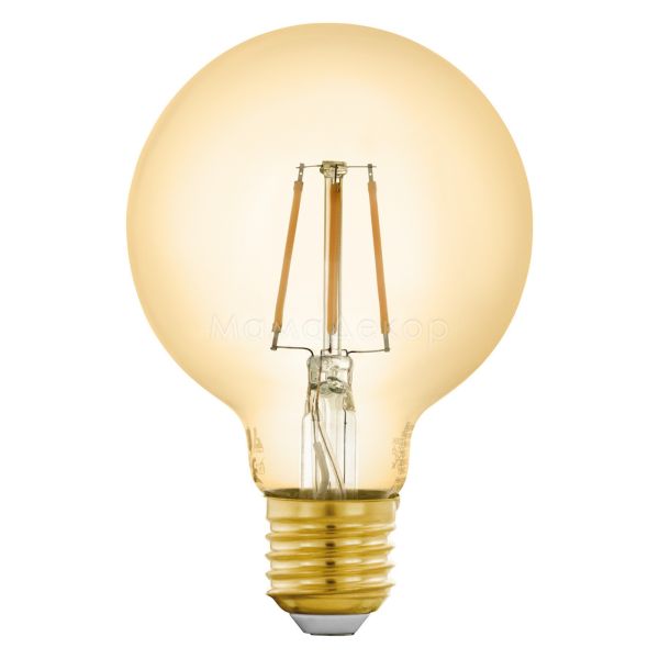 Лампа светодиодная Eglo 12223 мощностью 5.5W из серии Connect Z. Типоразмер — G80 с цоколем E27, температура цвета — 2200K