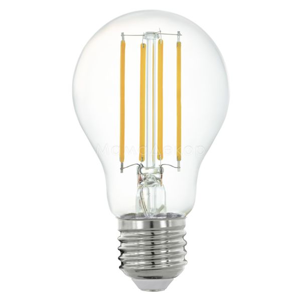 Лампа светодиодная Eglo 12226 мощностью 6W из серии Connect Z. Типоразмер — A60 с цоколем E27, температура цвета — 2700K
