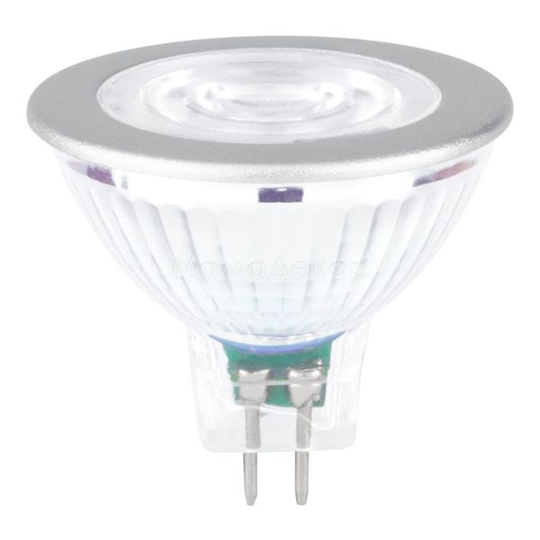 Лампа светодиодная Eglo 12248 мощностью 5.2W. Типоразмер — MR16 с цоколем GU5.3, температура цвета — 2700K