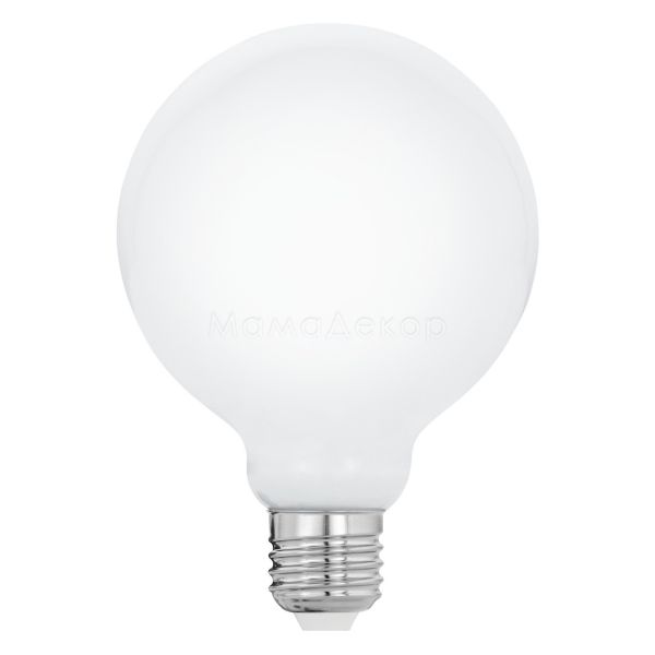 Лампа светодиодная Eglo 12563 мощностью 8W. Типоразмер — G95 с цоколем E27, температура цвета — 4000K
