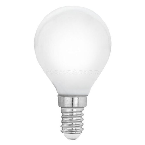 Лампа світлодіодна Eglo 12566 потужністю 4W. Типорозмір — P45 з цоколем E14, температура кольору — 4000K